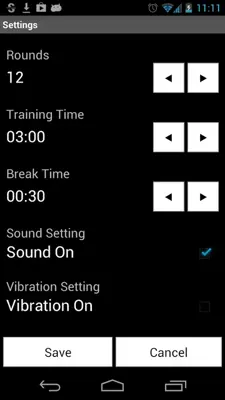 BoxingTimer android App screenshot 10