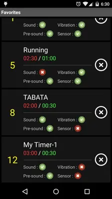 BoxingTimer android App screenshot 11