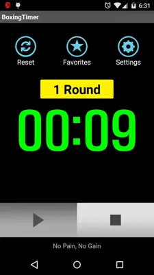 BoxingTimer android App screenshot 12