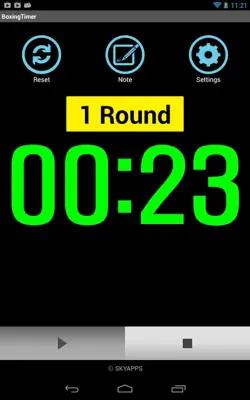 BoxingTimer android App screenshot 1