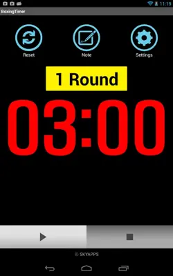 BoxingTimer android App screenshot 3