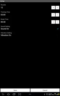 BoxingTimer android App screenshot 4